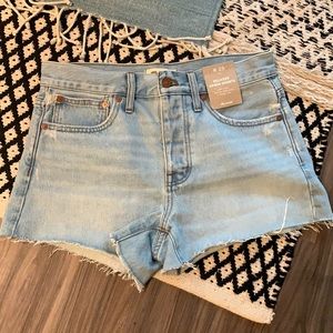 Madewell relaxed denim shorts